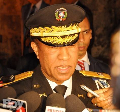 El jefe de la Policía, Manuel <b>Castro Castillo</b>.Foto HOY/Félix de la - HOY_003072904-473x441