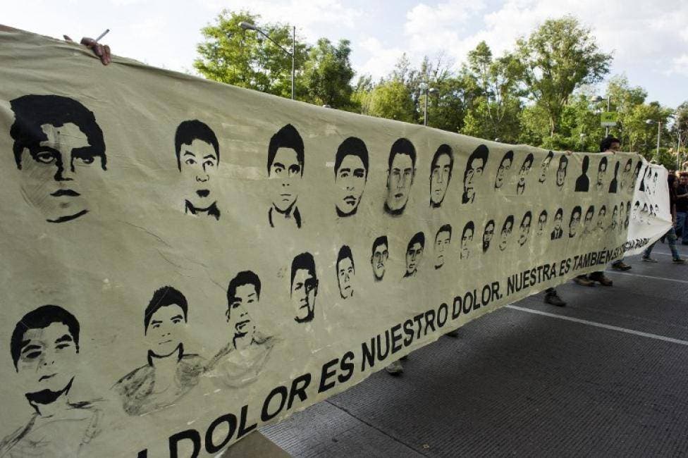 Jóvenes desaparecidos y posiblemente masacrados el 26 de septiembre.