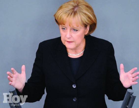 La primer ministra  de Alemania, Angela Merkel, archivo
