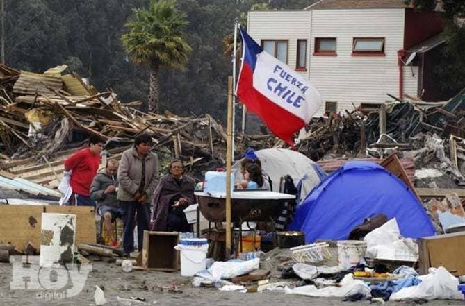 Aumentan a 12 los muertos por terremoto en Chile