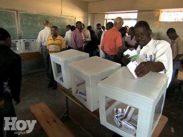 haitianos votando