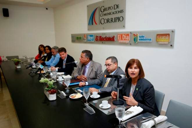 Rosalía Sosa en el Almuerzo del Grupo de Comunicaciones Corripio. Hoy/Arismendy Lora