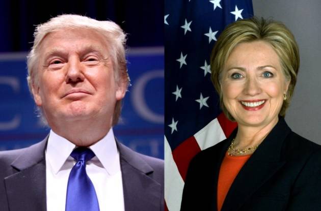 Hillary Clinton y Donald Trump se verán cara a cara el lunes en el primer debate presidencial de este año.