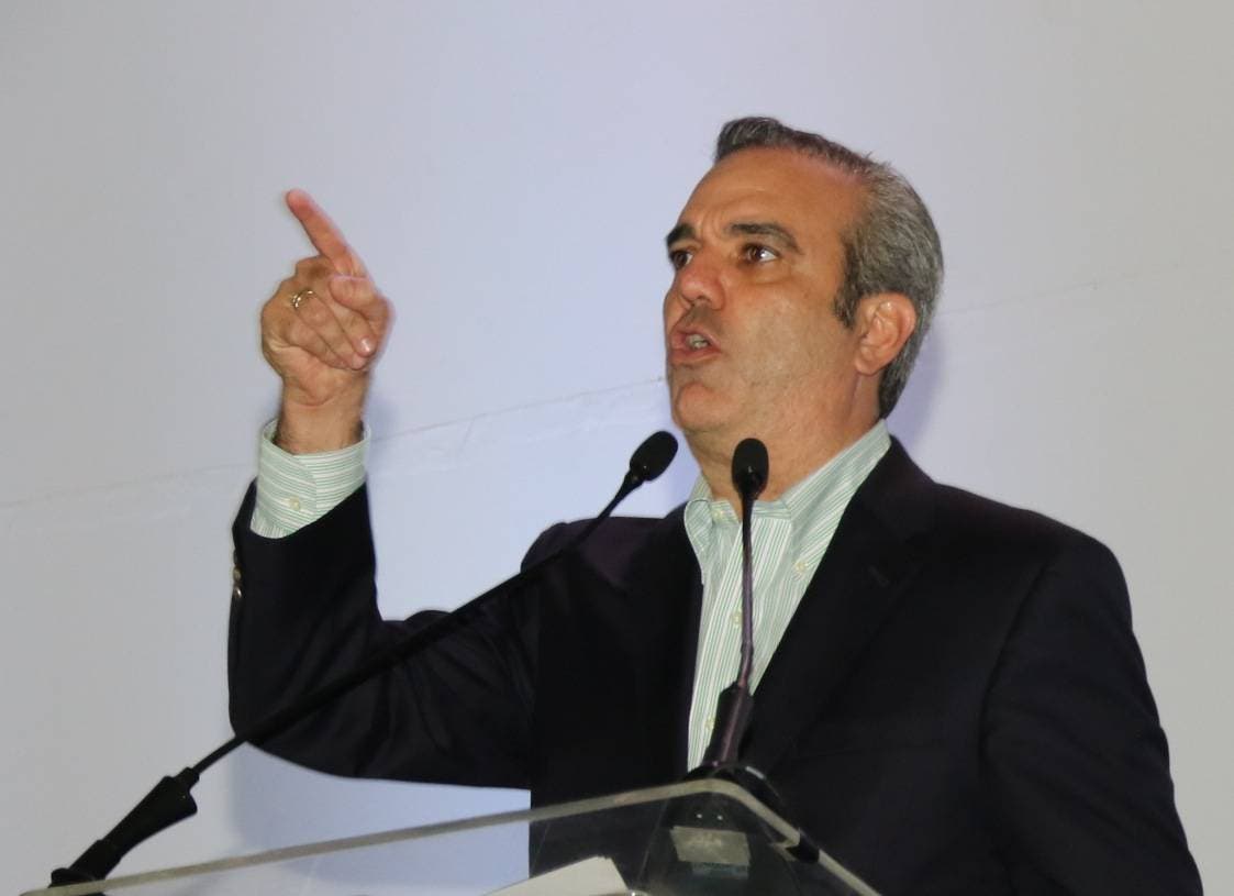 El ex candidato presidencial Luis Abinader.