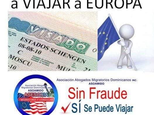 Firman libro pidiendo que Unión Europea quite la visa schengen a los dominicanos