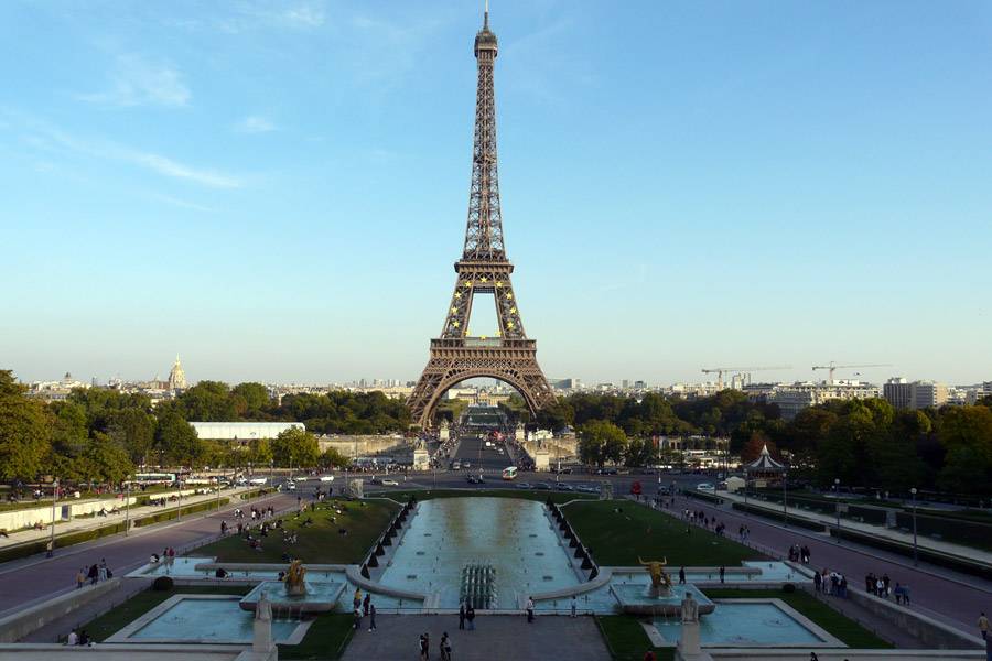 Torre Eiffel en París.