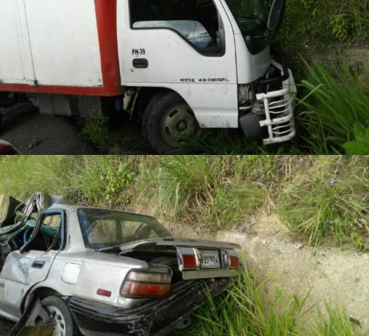 Dos personas muertas y tres heridas en accidente Monte Plata - Hoy Digital (República Dominicana)