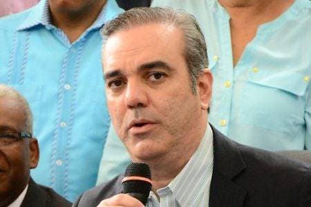 Luis Abinader: Bajo ninguna circunstancia el PRM apoyaría una modificación constitucional