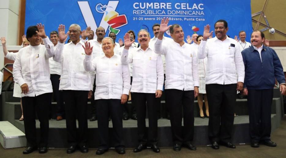 La Celac, en el documento final de la cumbre, apoyó “el proceso de diálogo nacional” en Venezuela/Foto: PresidenciaRD