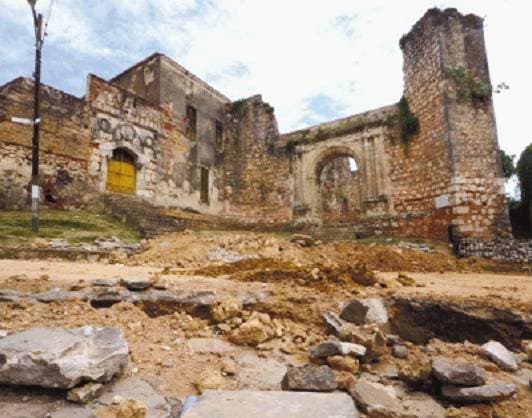 Autoridades harán un parque en las ruinas de San Francisco - Hoy Digital (República Dominicana)
