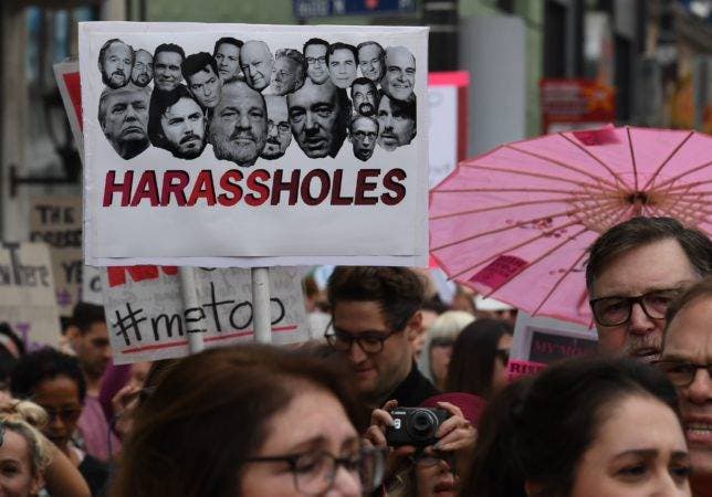 "#MeToo" protest march