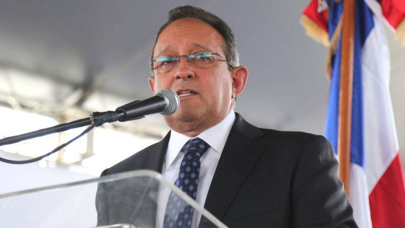 Ministro de Agricultura, Ángel Estévez informa crecimiento del sector agropecuario durante el 2017.