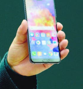 El teléfono P20 de Huawei