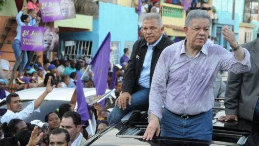 El expresidente Leonel Fernández .