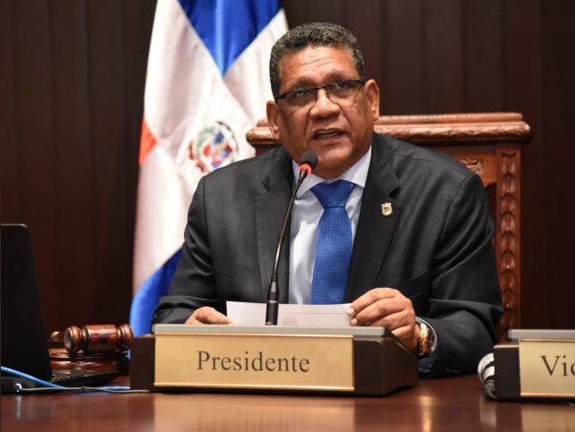 Rubén Maldonado, presidente de la Cámara de Diputados/Foto cortesía de @DiputadosRD 