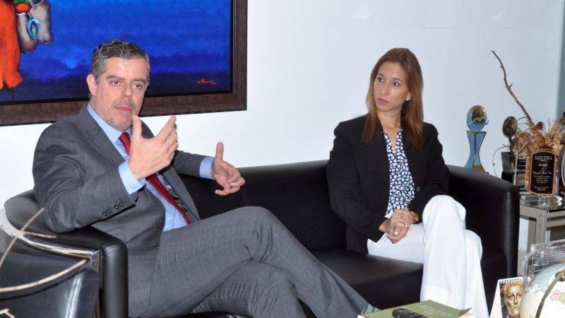 Entrevista al Sr.Pablo Wiechers Gerente de Nestlé en República Dominicana. Hoy/Arlenis Castillo/15/11/18.