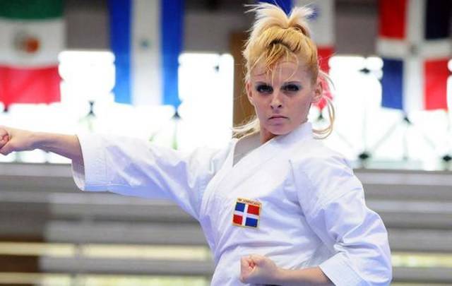 Image result for dominicana MarÃ­a Dimitrova, karate