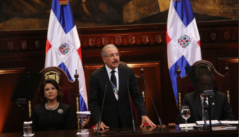 Presidente Danilo Medina en su rendiciÃ³n de cuentas nÃºmero siete ante la Asamble Nacional