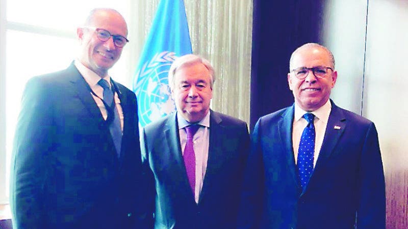 Secretario General ONU recibe embajador dominicano ante la UNESCO, José Antonio Rodríguez. Fuente externa 17/03/2019