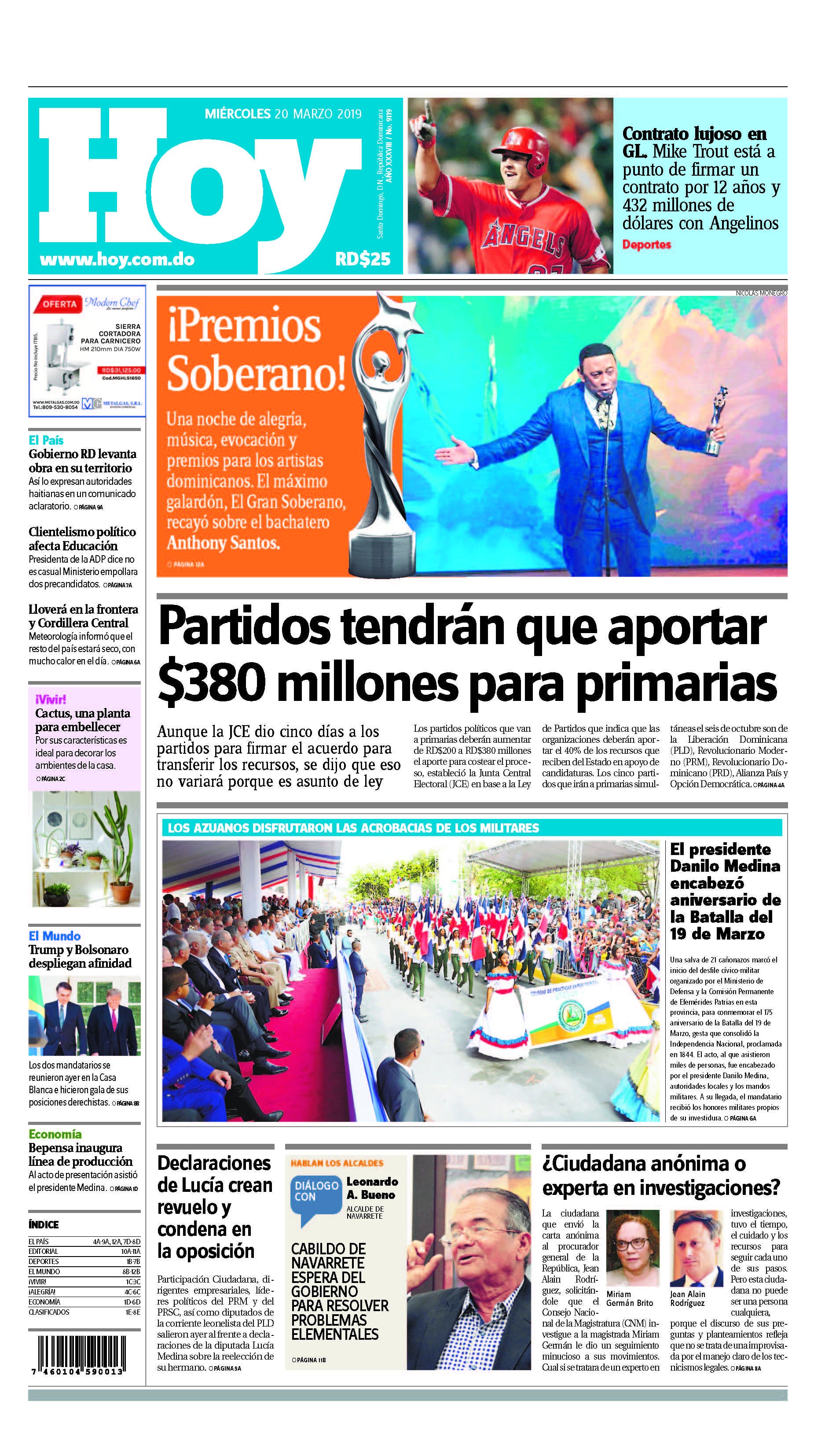 Pages from Edición impresa HOY miércoles 20 de marzo del 2019