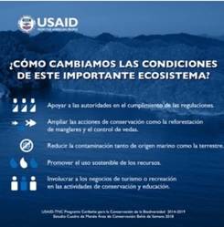Recomendaciones de la Embajada de los EEUU sobre cuidado de los arrecifes de Samaná