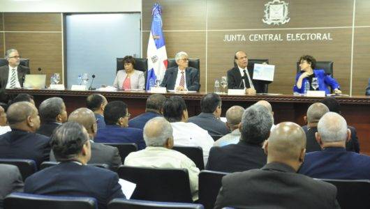 Ante compleja agenda electoral, la JCE y partidos tendrán reuniones  cada semana