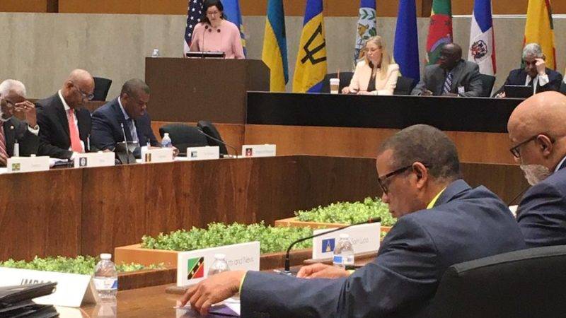 EE.UU. pide a las 14 naciones del Caribe romper el â€œsilencioâ€ ante la crisis en Venezuela