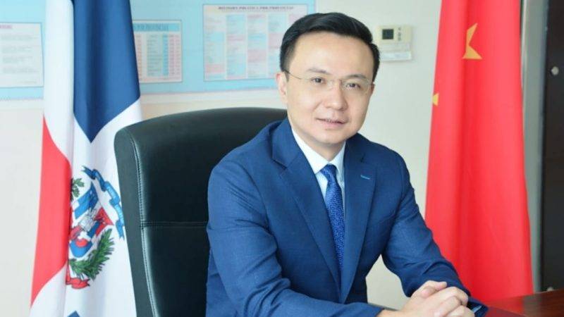 Embajador de China, Zhang Run. fuente externa