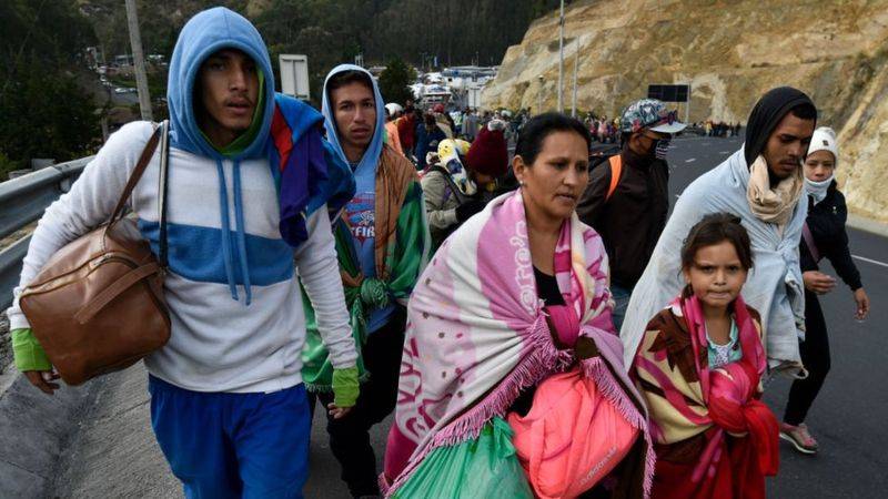 La crisis en Venezuela causó la mayor ola migratoria de la historia reciente en América Latina. 