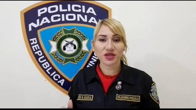 Raisa Nuñez vocera de la PN en La Romana 