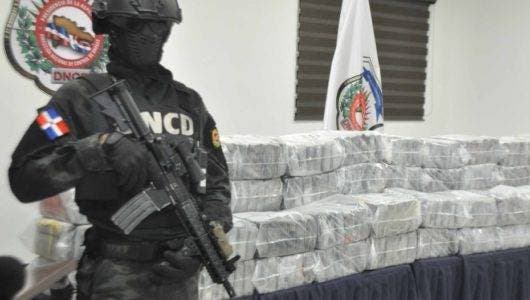 La DNCD decomisa 500 kilos de drogas en costas San Pedro