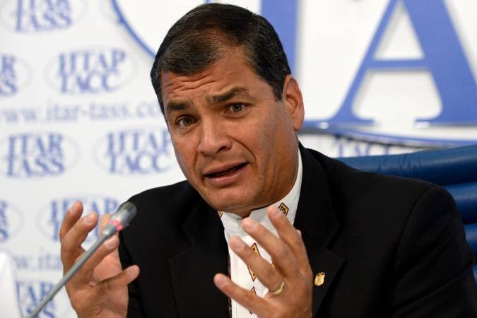 Corte ecuatoriana pedirá a Interpol el arresto de Rafael Correa