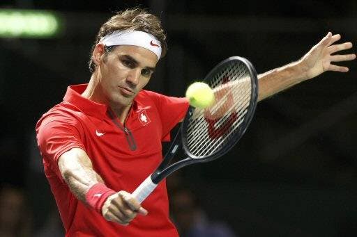 Federer lleva a Suiza a la final contra Francia en la Copa Davis