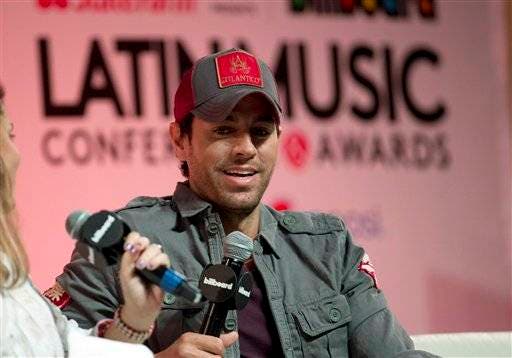 Enrique Iglesias y Fher Olvera aspiran al Salón de la Fama de música latina Miami
