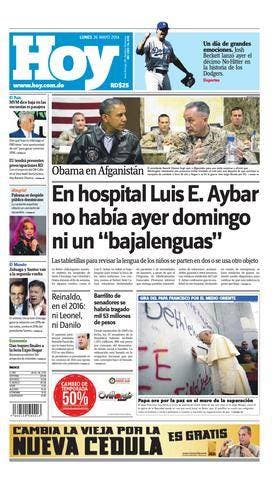 Edición impresa 26 de mayo, 2014