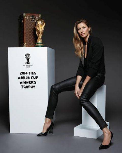 Gisele Bündchen y Louis Vuitton entregarán la Copa FIFA 2014
