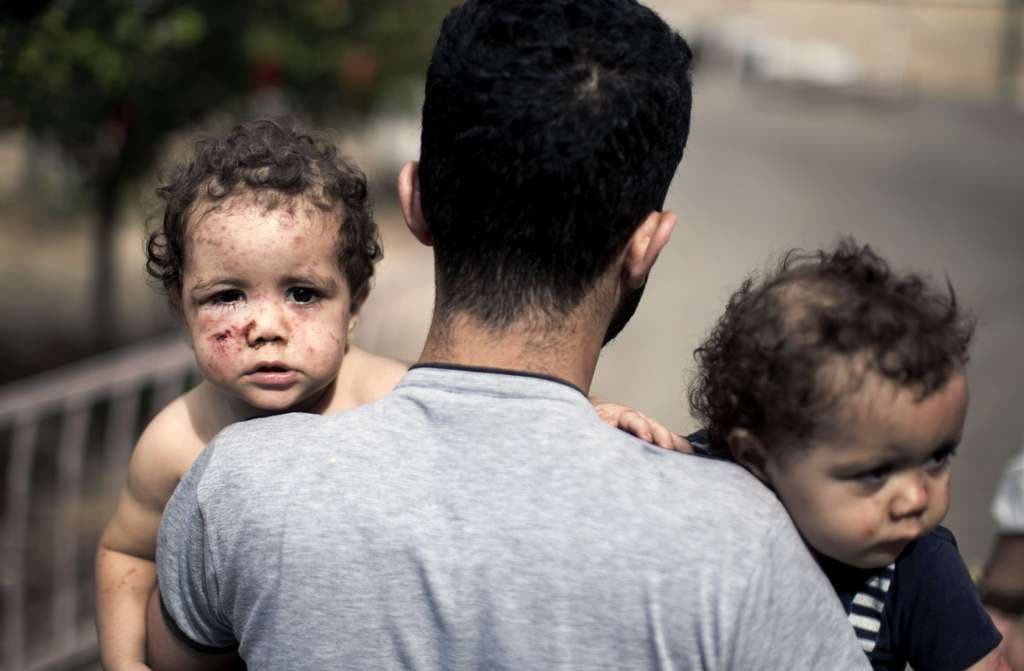 Así viven el horror los habitantes de Gaza