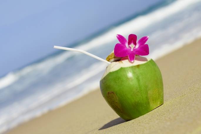 Cinco razones para beber más agua de coco