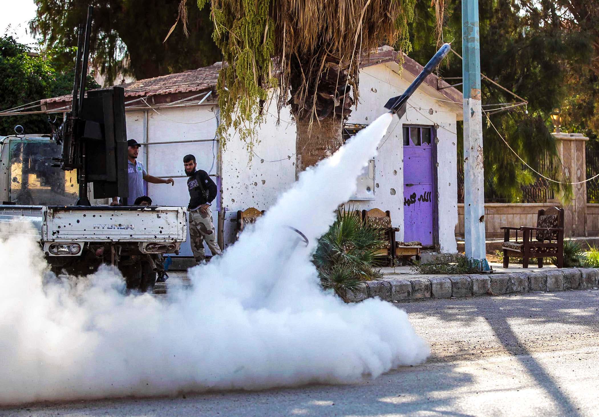 Un cohete disparado desde Siria impacta en la meseta del Golán