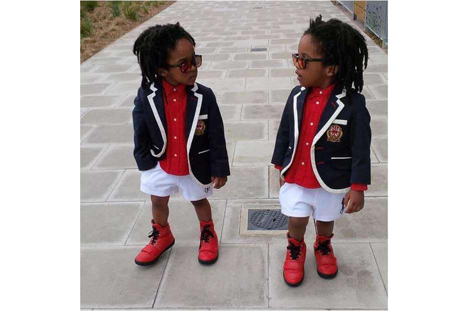 Estos niños gemelos se han hecho famosos en Instagram