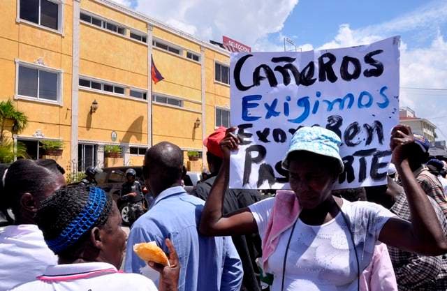 Cañeros exigen en protesta documentación gratuita a gobierno haitiano