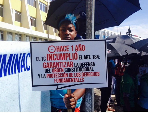 A un año de sentencia 168-13, descendientes de haitianos reclaman nacionalidad frente al TC