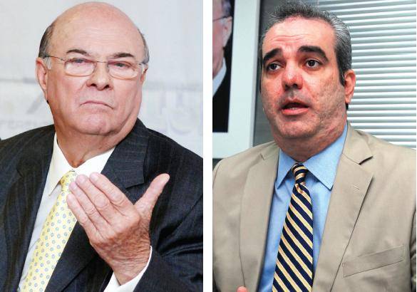 «Choque» entre Hipólito Mejía y Luis Abinader por supuesta juramentación de autoridades municipales