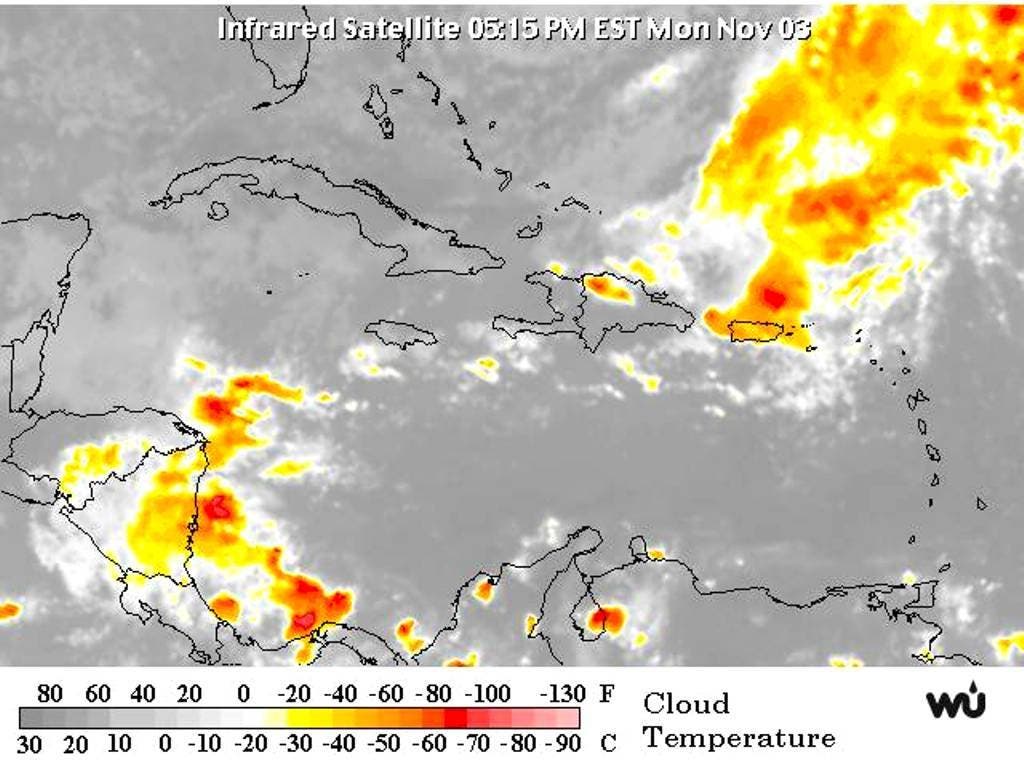 ONAMET: Habrá chubascos dispersos a causa de una onda tropical