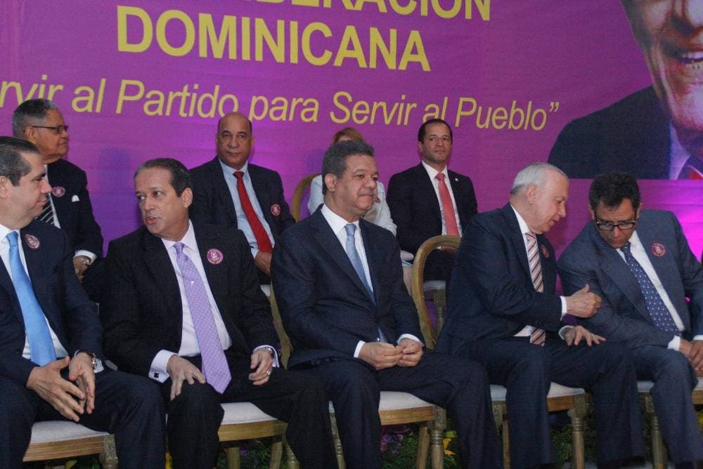 PLD celebró aniversario con presencia de Leonel Fernández y ausencia de Danilo Medina