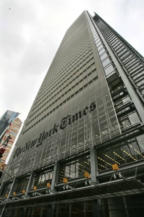 La histórica huelga del empleados The New York Times
