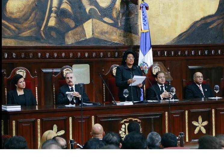 Cristina Lizardo, primera mujer dominicana en presidir Asamblea Nacional, resaltó féminas
