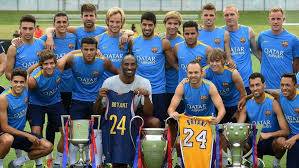 El Barcelona presume de trofeos de campeón en Estados Unidos