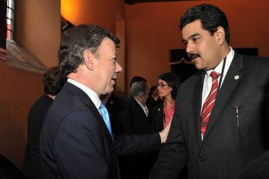 Santos y Maduro se reunirán en Venezuela por tema fronterizo