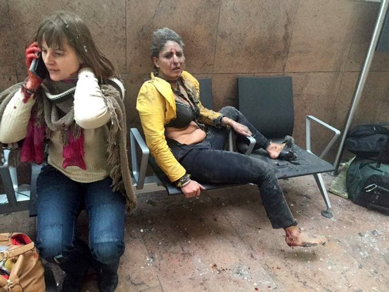 Confirman al menos 26 muertos y 90 heridos en los atentados de Bruselas